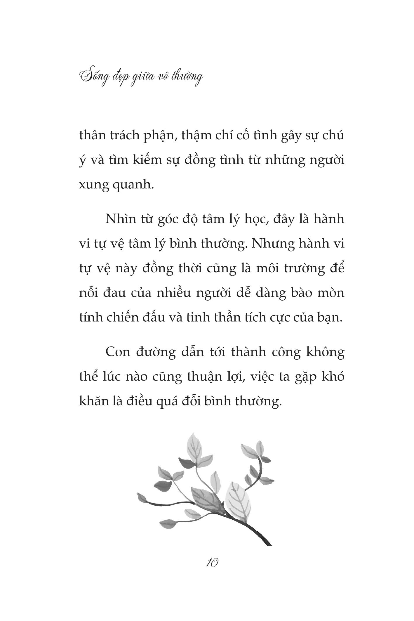 Sách - Không Trải Qua Mưa Bão Sao Thấy Được Cầu Vồng - Sống Đẹp Giữa Đời Vô Thường