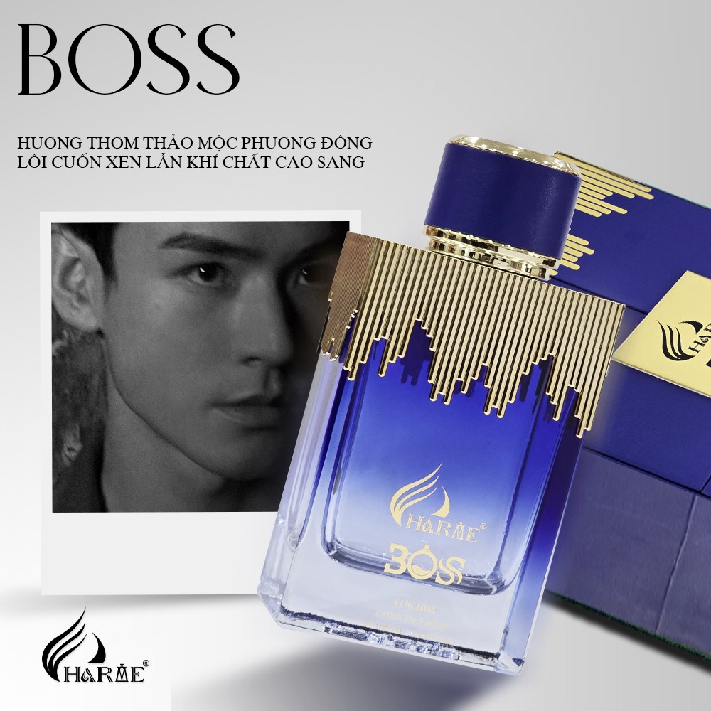 Nước Hoa Nam CHARME BOSS 100ml Bản 2024 Bản Lĩnh, Mạng Mẽ, Lôi Cuốn_Nước hoa chính hãng lưu hương lâu