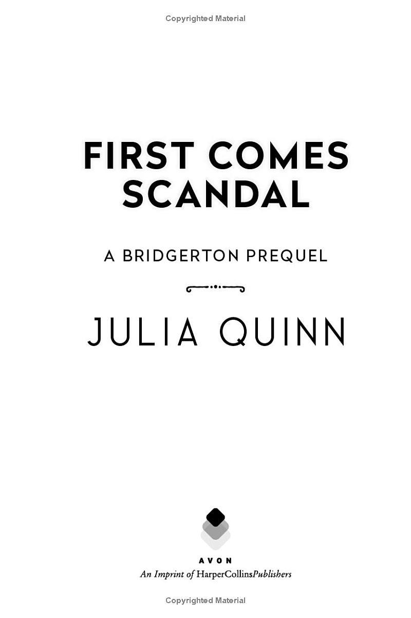 Bridgerton Prequels 4: First Comes Scandal