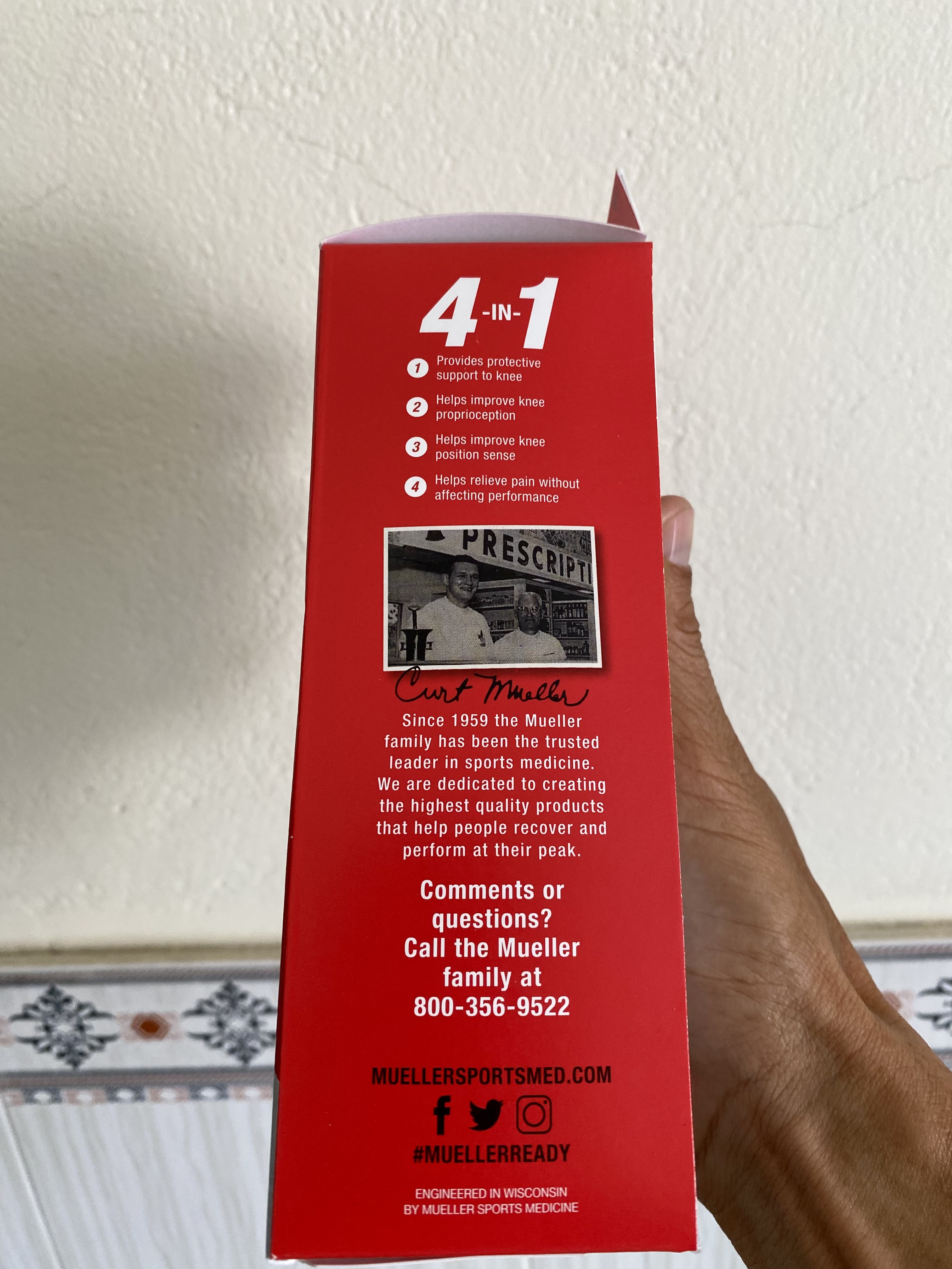 BĂNG ĐẦU GỐI MUELLER – 6441