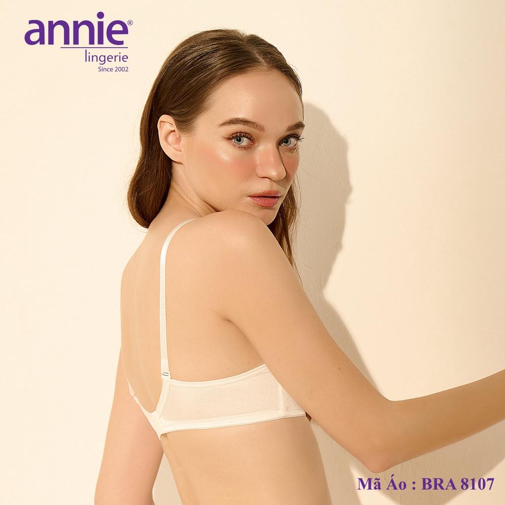 Áo Ngực annie Cao Cấp Không Gọng annie bra 8107 mút mỏng mềm mịn, ôm ngực, nâng ngực, thoáng mát, thoải mái, không cộm