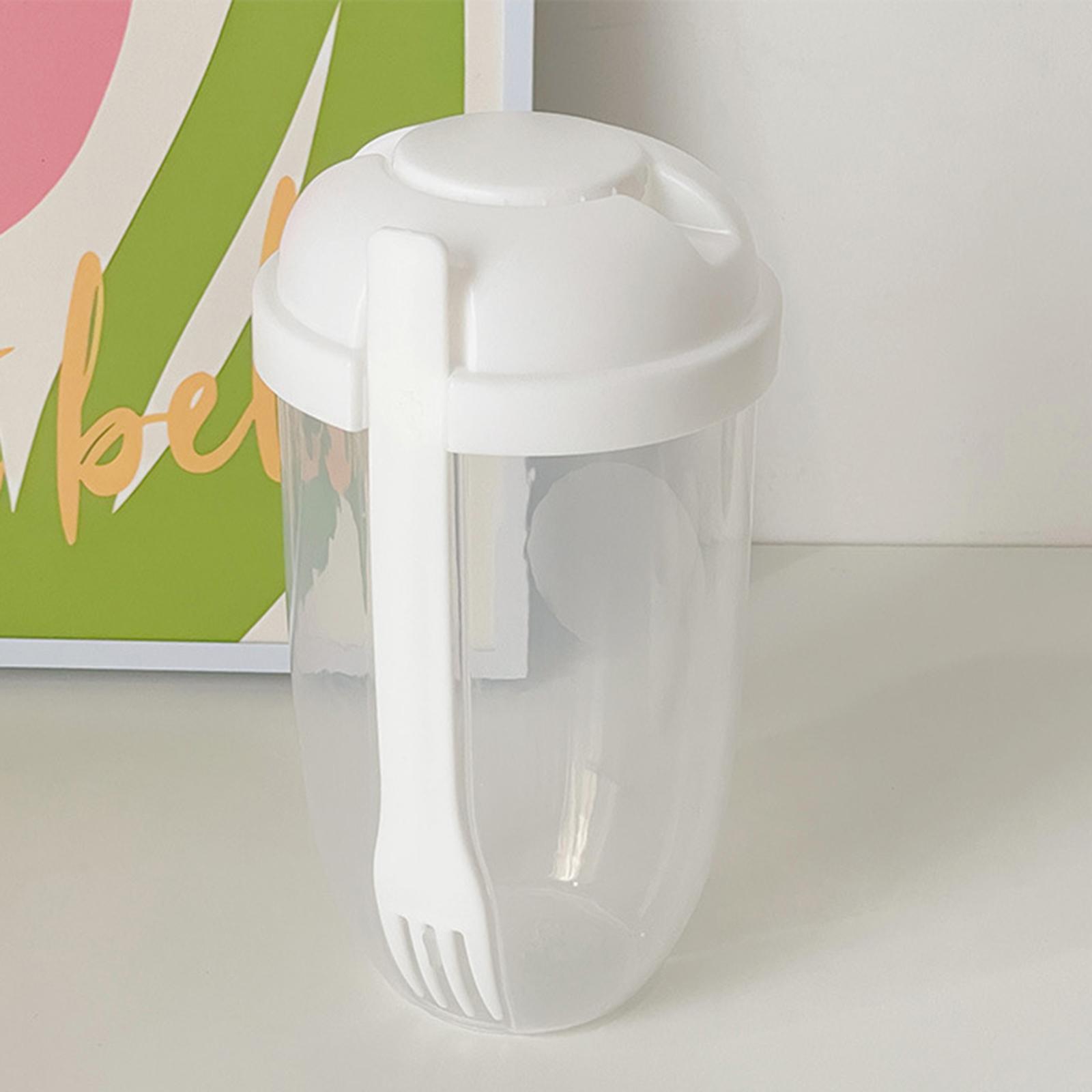 Salad Cup Food Lunch Case Water Bottle for Hiking Picnic Camping