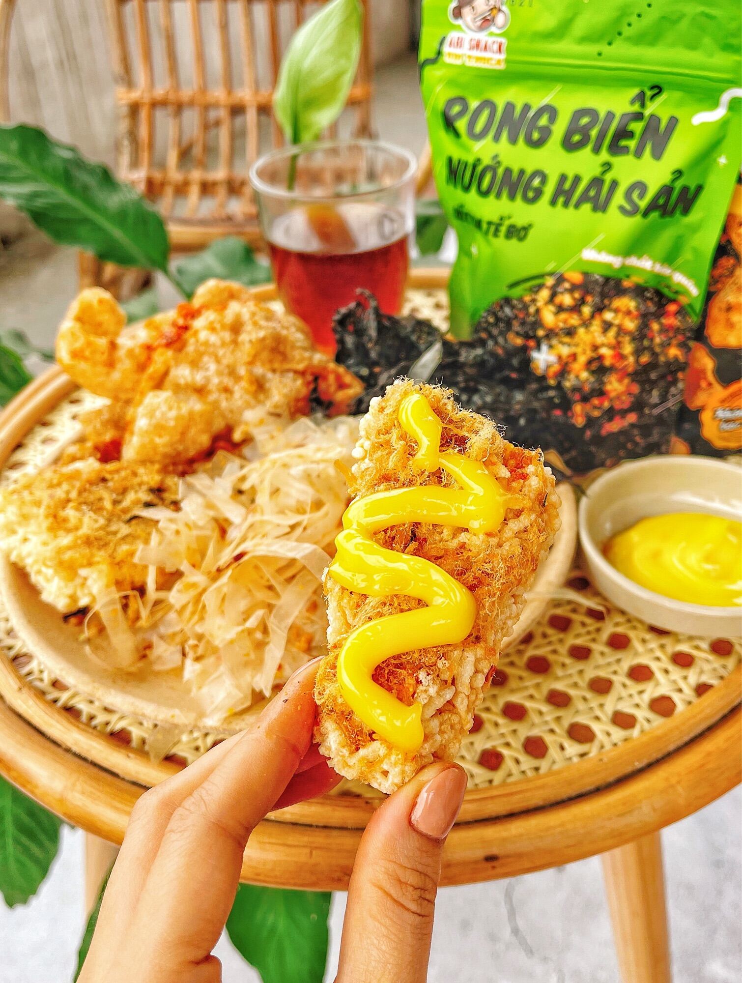 COMBO SNACK - Các Loại Snack Của Bánh Tráng Abi Snack