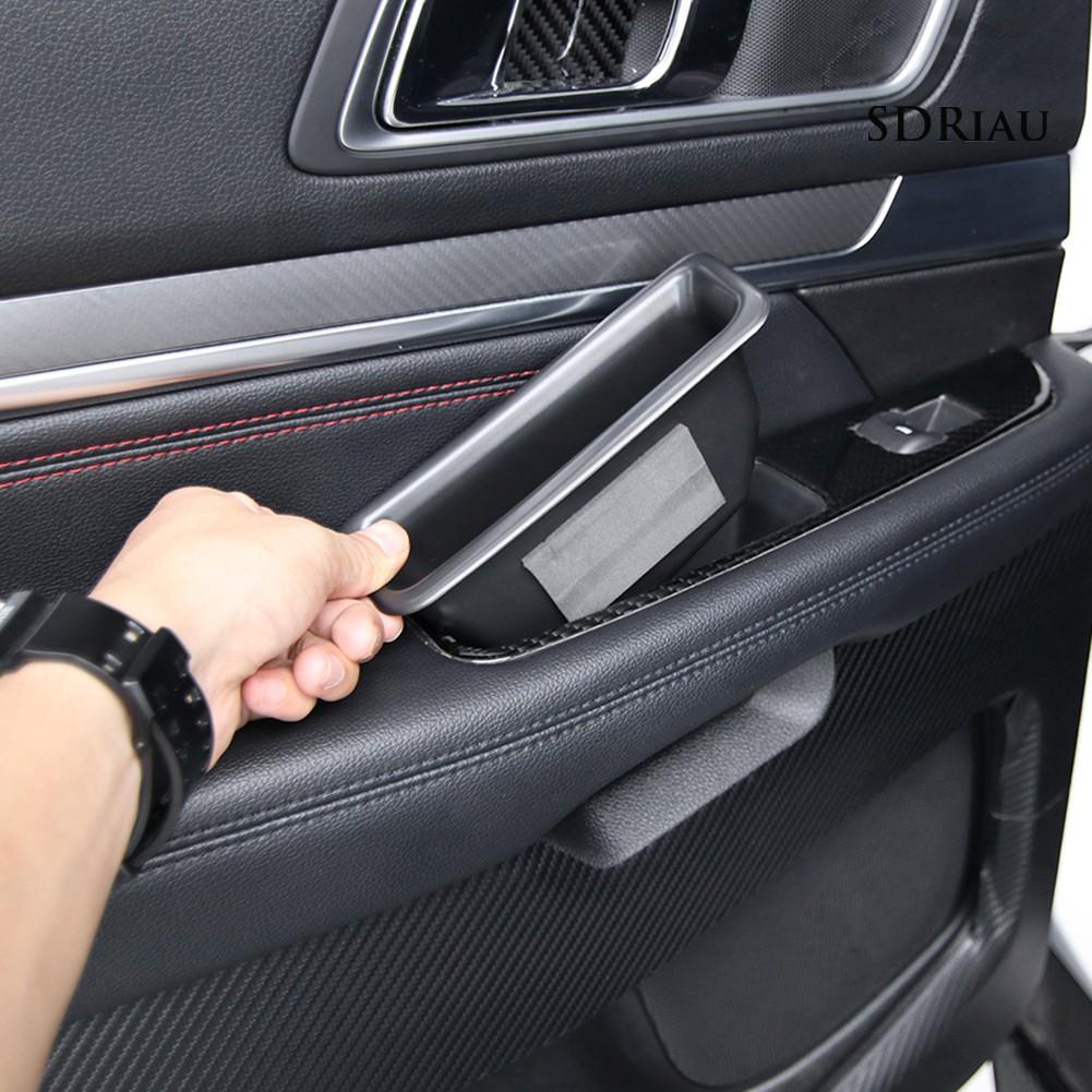 Bộ 2 Hộp Đựng Đồ Đa Năng Gắn Tay Nắm Cửa Xe Hơi Ford Mustang 15-17