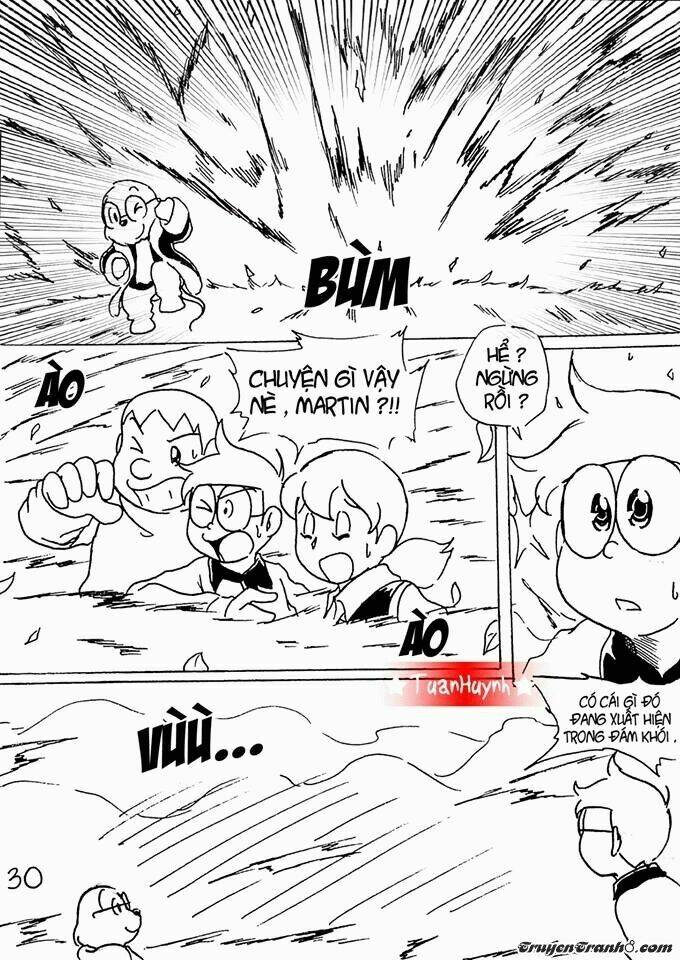 doraemon fan-made : nobita và cuộc phiêu lưu đến hòn đảo bị mất chapter 1 32