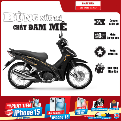 Xe máy Honda Wave RSX 2023 - Vành Nan Hoa - Phanh Đĩa
