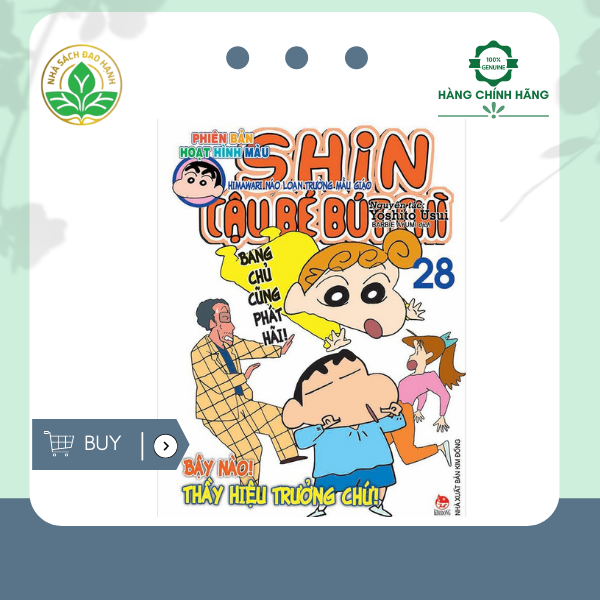 Shin Cậu Bé Bút Chì - Phiên Bản Màu - Tập 28