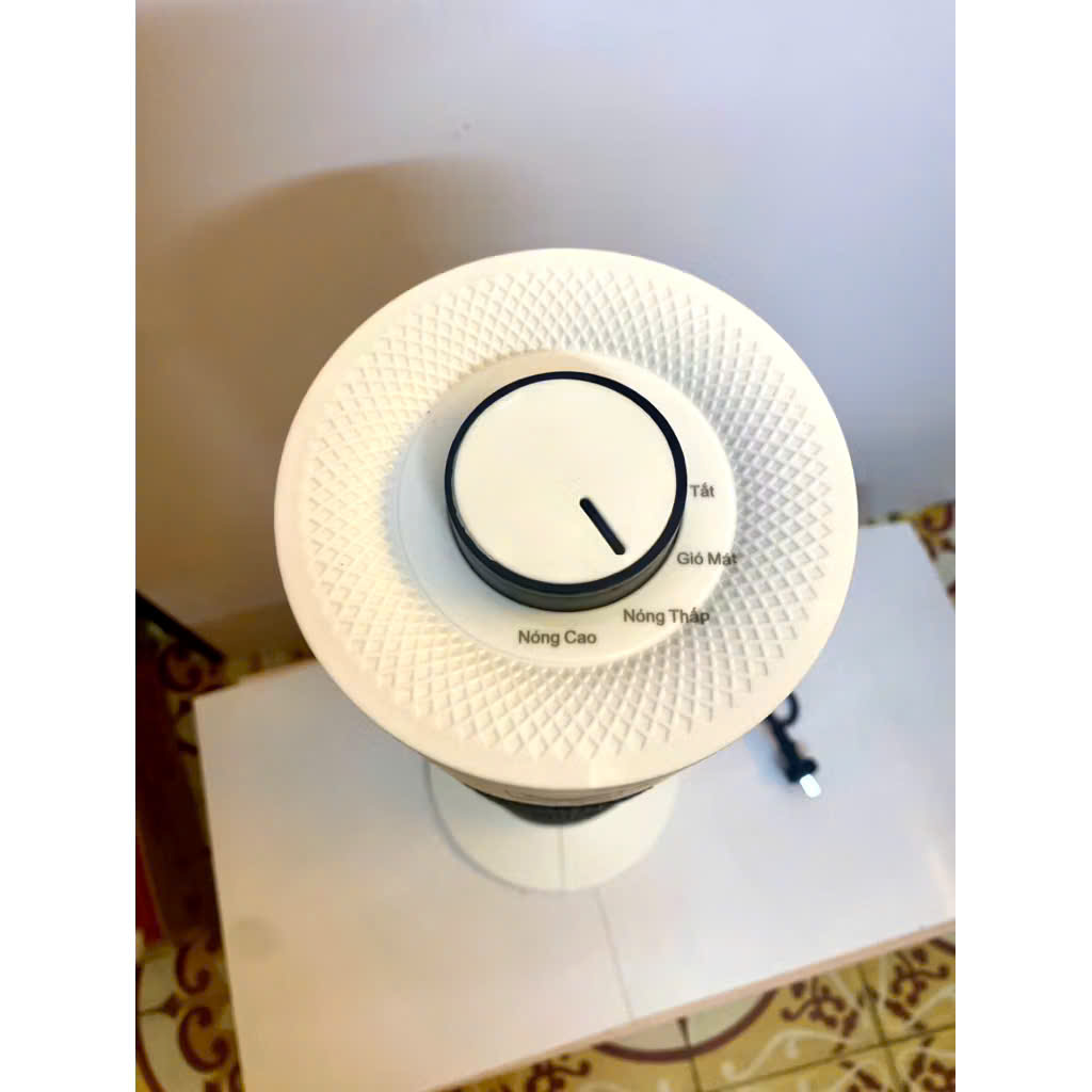 Quạt Sưởi Gốm Ceramic 2000W Dáng Đứng Cao Cấp 2025 Có Tiếng Việt 3 Chế Độ Gió An Toàn Tiết Kiệm Điện