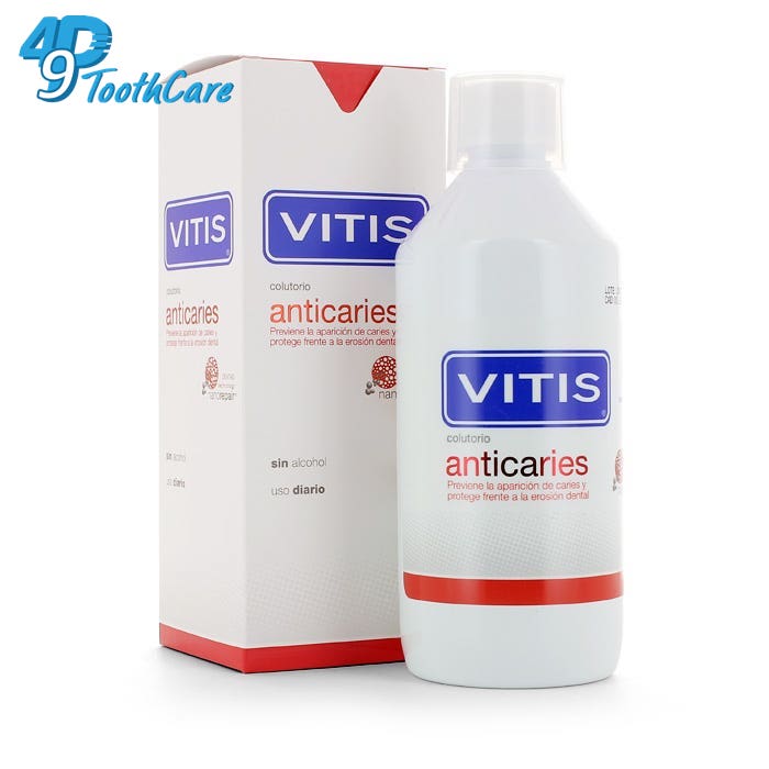 Nước Súc Miệng Ngừa Sâu Răng Vitis Anticaries 500ml