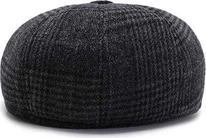 Mũ nồi – Nón beret kẻ caro có khuy thiết kế che tai ấm áp- Món quà ý nghĩa dành tặng người thân