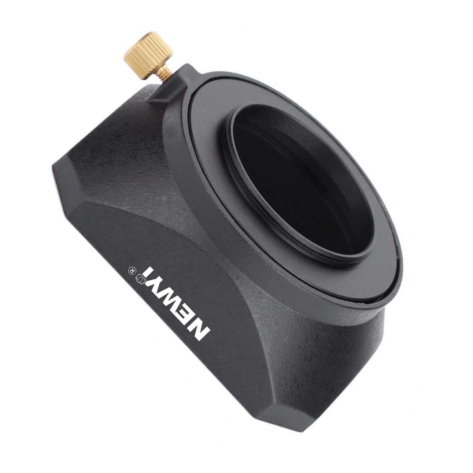 Square Lens  Shade with Screw Mount for DSLR Mirrorless Camera 55mm