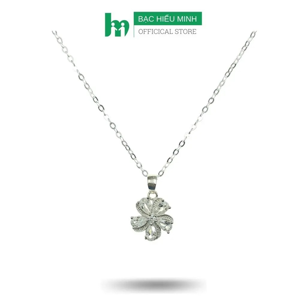 Dây Và Mặt Dây Chuyền Nữ - Bông Hoa Mai - Bạc Hiểu Minh DMD425X Bảo Hành Vĩnh Viễn
