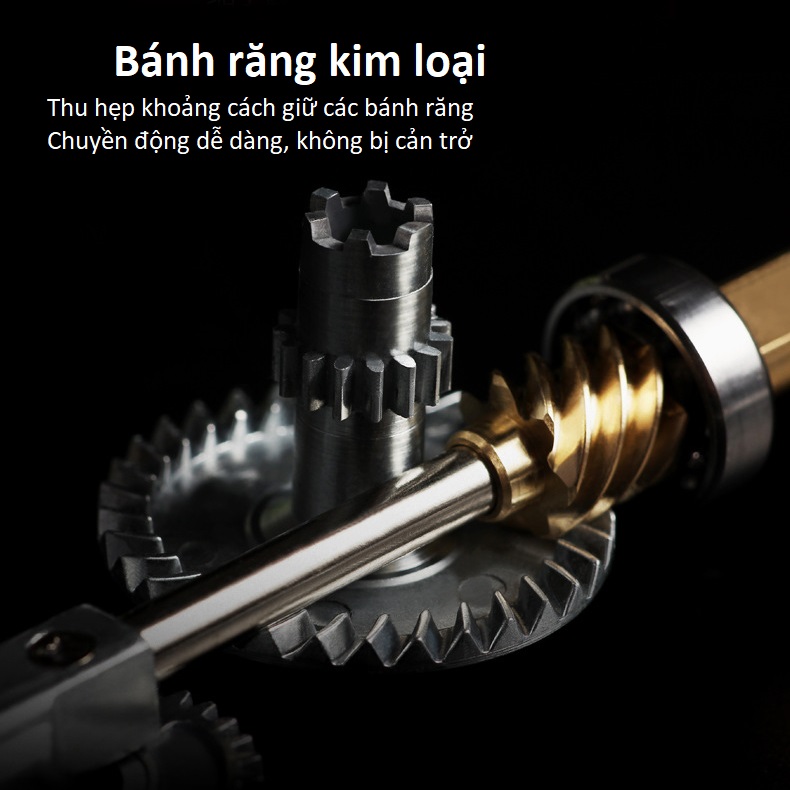 Máy Câu Cá Kim Loại HK Tay Quay Hợp Kim Siêu Khoẻ Tặng Kèm Cước Câu Cá MC1