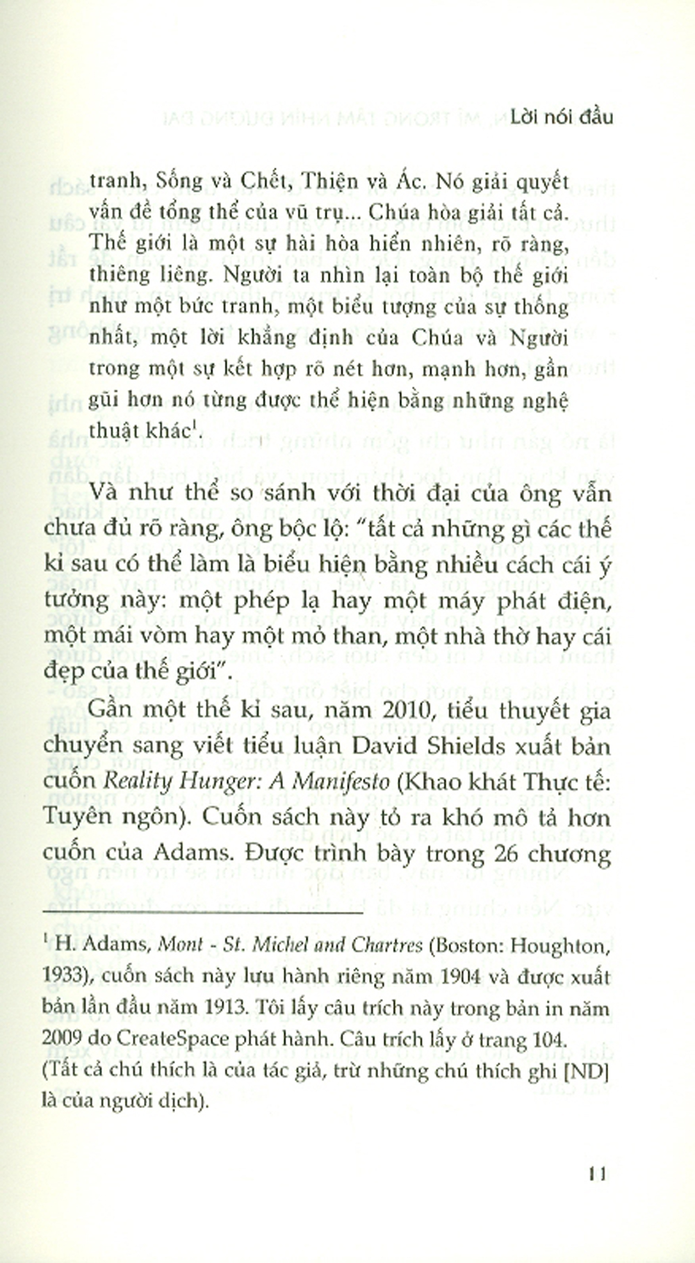 CHÂN THIỆN MỸ TRONG TẦM NHÌN ĐƯƠNG ĐẠI