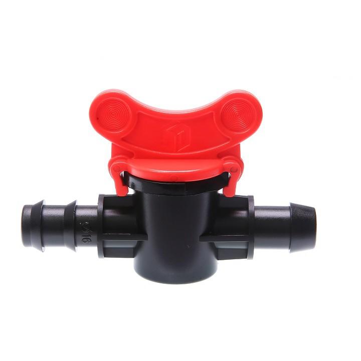 Combo 10 Van khởi thủy ống LDPE 16mm dùng trong hệ thống tưới - khởi thủy có van kèm roăng cao su