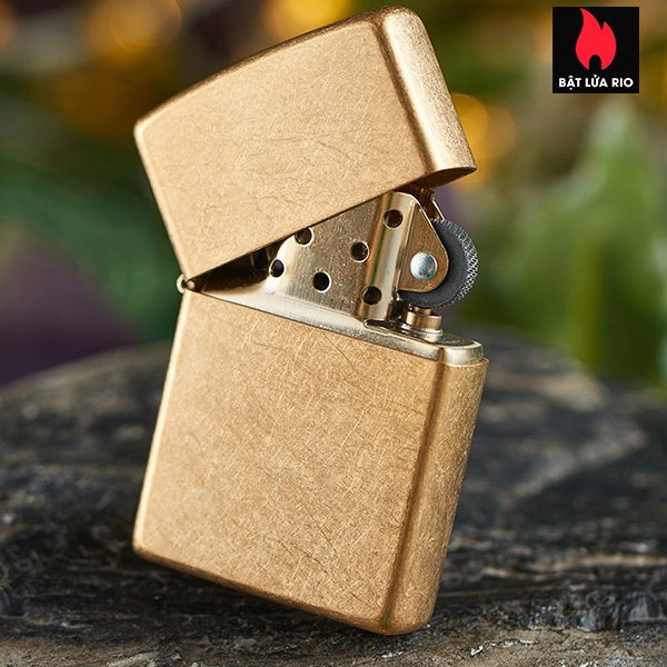 Bật Lửa Zippo 49477 - Zippo Tumbled Brass