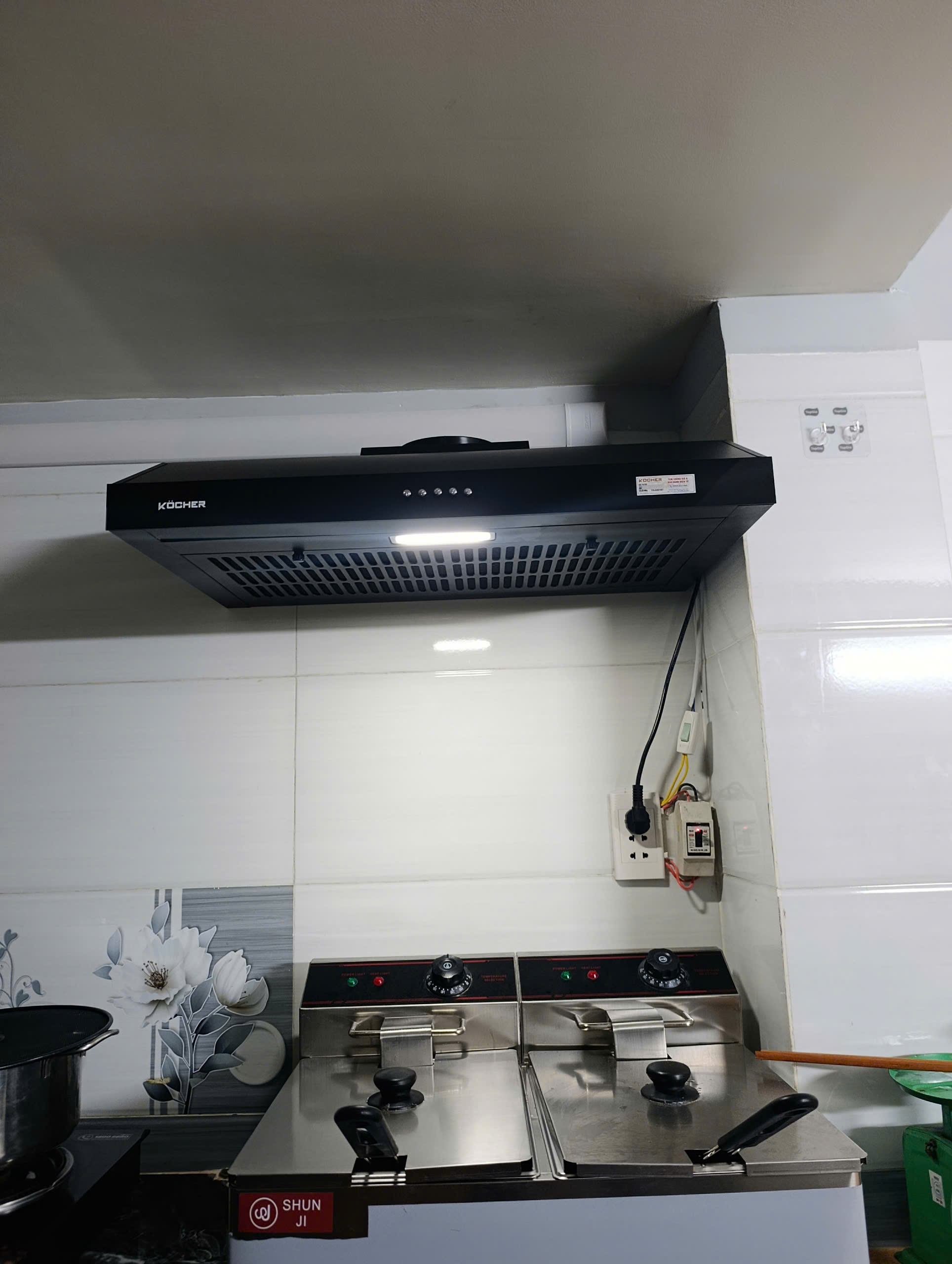 Máy Hút Mùi Kocher K-6070V - Hàng Chính Hãng