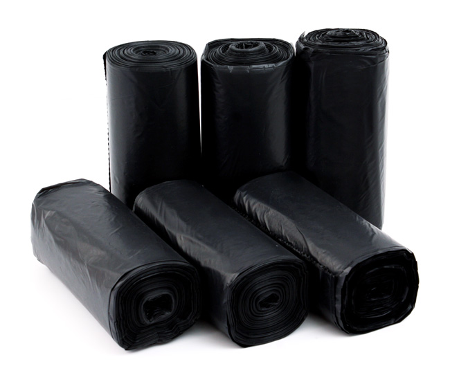 Set 3 Cuộn Túi Đựng Rác Size Đại 78X64Cm Tự Phân Hủy Màu Đen Nặng 1Kg