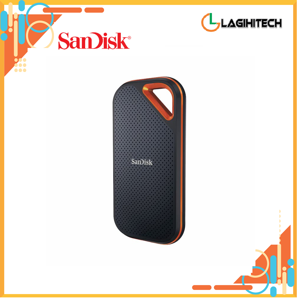 Ổ cứng di động SSD Sandisk Extreme Pro V2 E81 1TB / 2TB Gen 2x2 USB 3.0 - Hàng Nhập Khẩu