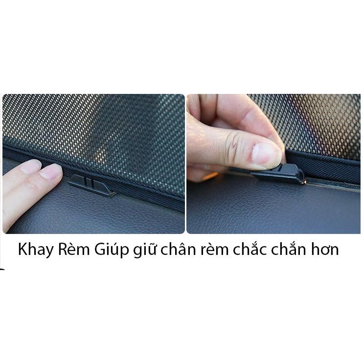 Che Nắng Nam Châm Xe SantaFe đời 2019 2020 2021 2022 Rèm Che Nắng Ô tô Loại 1 Dày Dặn Nam Châm Hút Mạnh, Chuẩn Form Xe