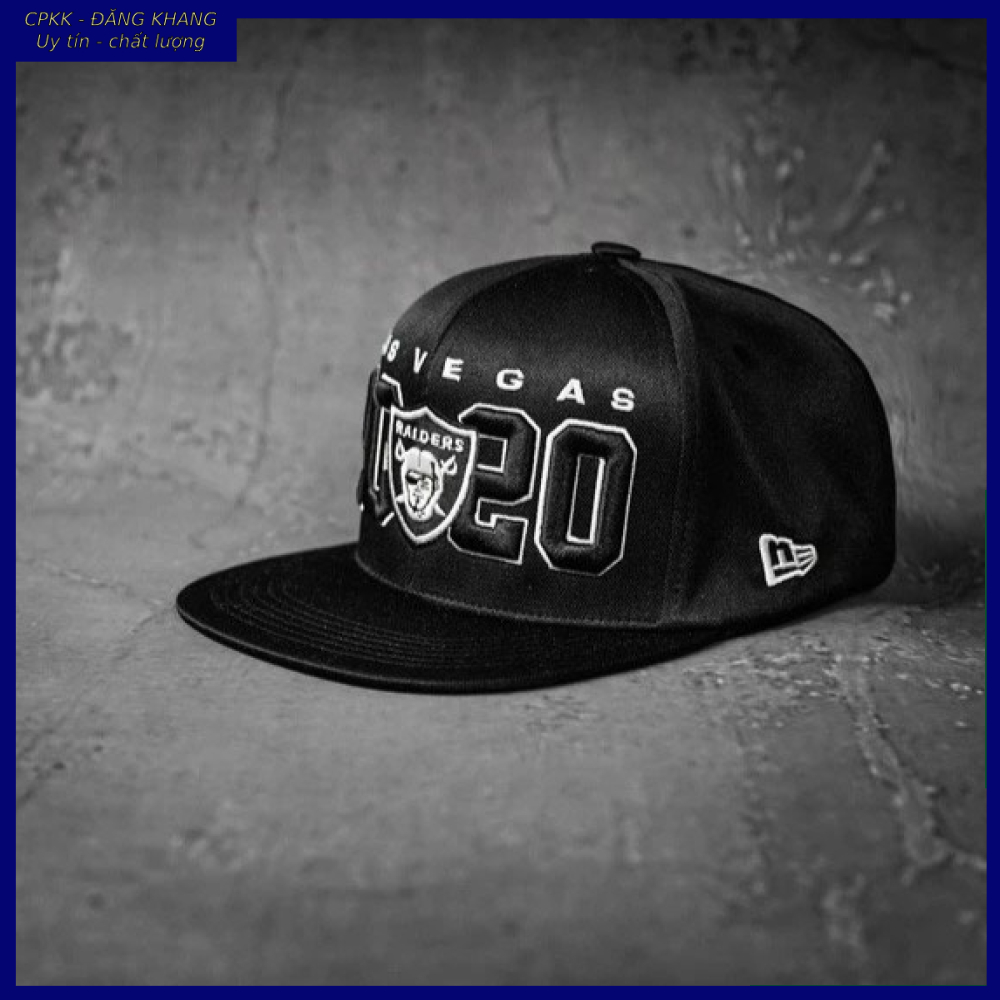 [ Miễn ship / giảm giá ] MŨ NÓN LƯỠI TRAI NAM NỮ SNAPBACK VÀNH PHẲNG LOGO LVG CÁ TÍNH- màu đen