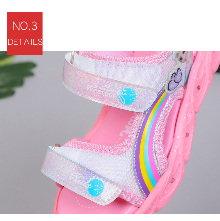 Giày Sandal quai hậu có đèn cho bé, giày thể thao siêu nhẹ, êm nhẹ chống trơn  – GSD9149