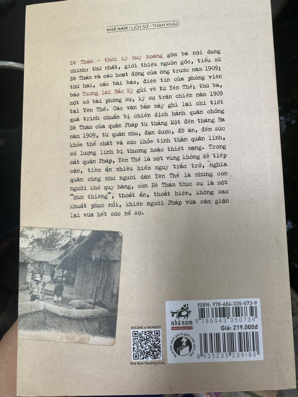 Đề Thám - Thời Kỳ Huy Hoàng (Qua Báo Chí Và Hồ Sơ Mật Thám Pháp Ở Đông Dương Năm 1909) - E. Maliverney -  Vũ Mai dịch - (bìa mềm)