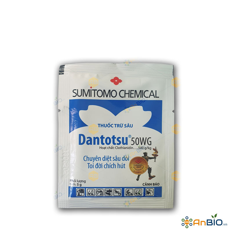 THUỐC TRỪ SÂU DANTOTSU 50WG Gói 5g TỐI ƯU DIỆT RẦY