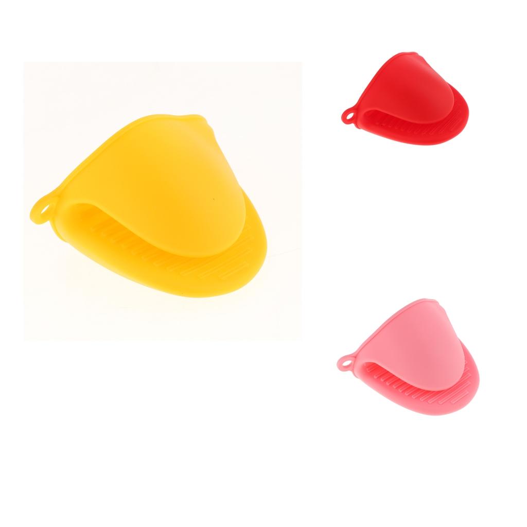 Heat Resistant Anti Scald Silicone Gloves Kitchen Tool Oven Mitts