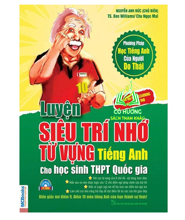 Sách - Luyện Siêu Trí Nhớ Từ Vựng Tiếng Anh Dành Cho Học Sinh THPT Quốc Gia - MC