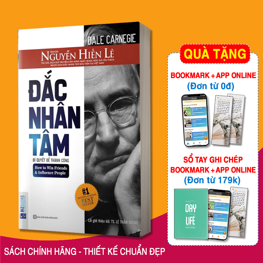 Bizbooks - Sách Đắc Nhân Tâm - Bí Quyết Để Thành Công