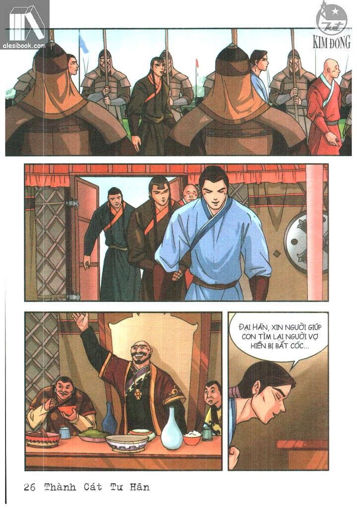 thành cát tư hãn chapter 29 6