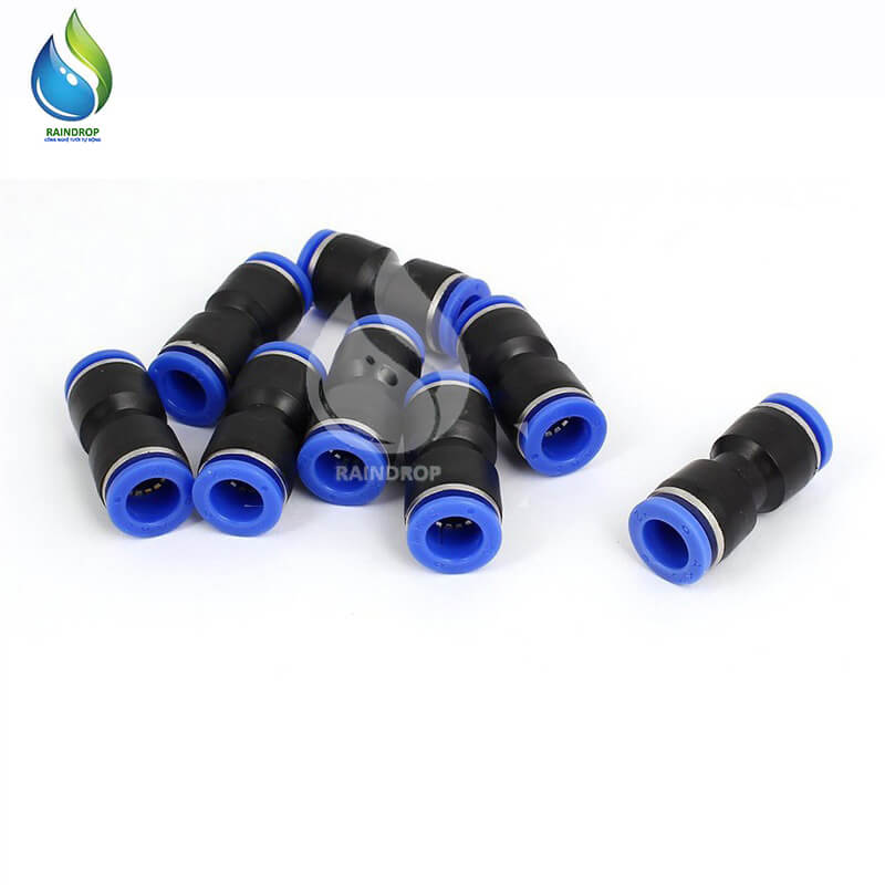 10 Nối thẳng ống phun sương 8mm