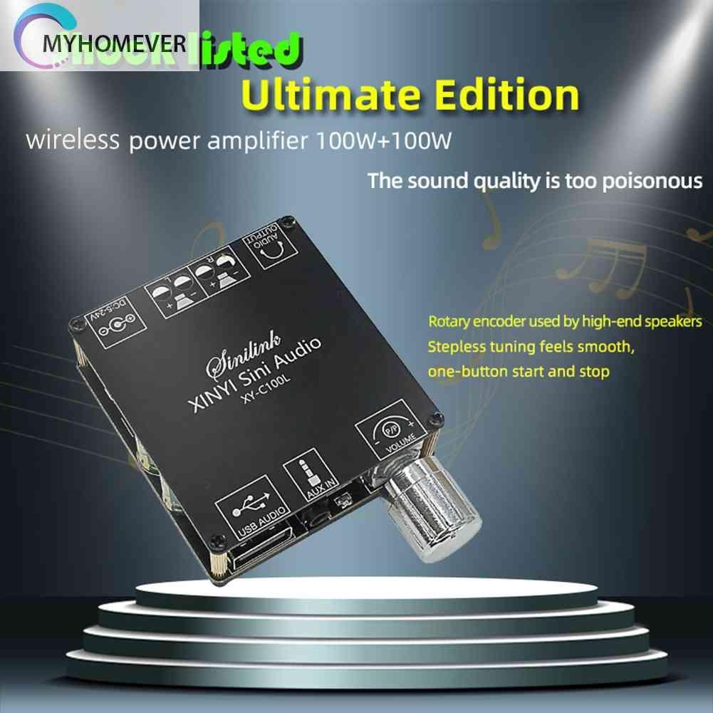 Bảng Mạch Khuếch Đại Âm Thanh Bluetooth XY-C100L 100Wx2