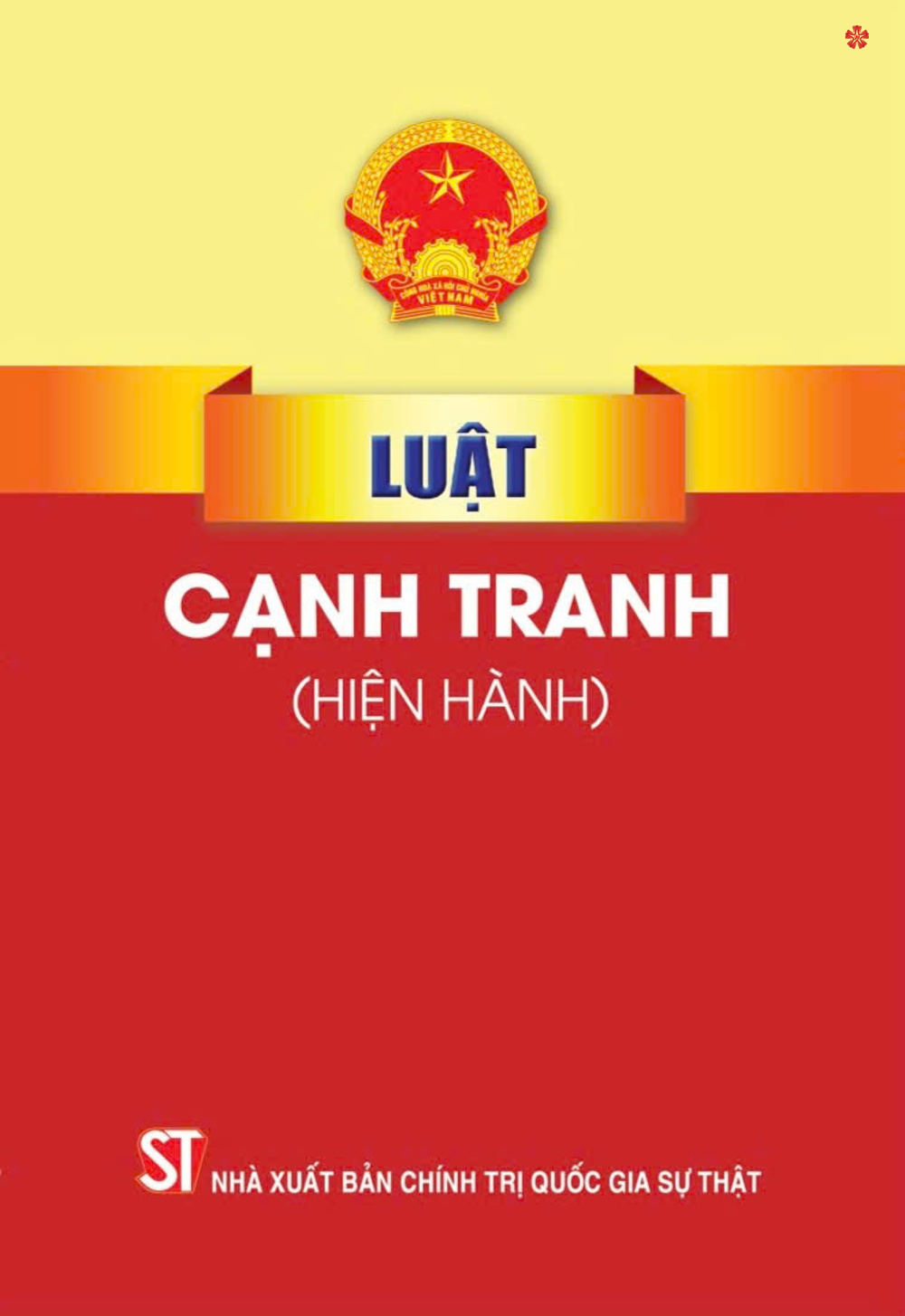 Luật cạnh tranh (hiện hành) bản in 2024