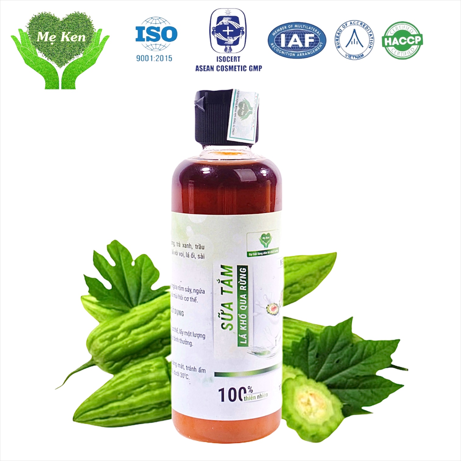 SỮA TẮM LÁ KHỔ QUA RỪNG MẸ KEN -100ML