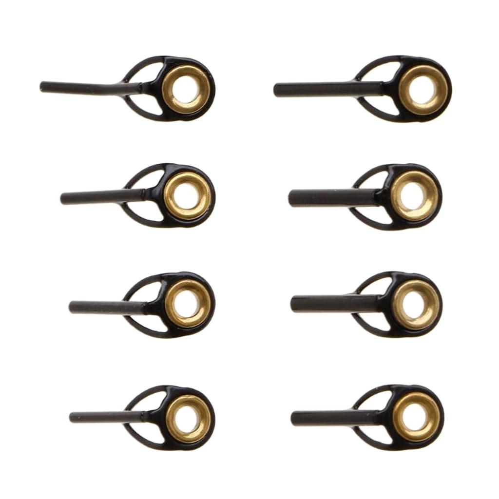 10pcs Fishing Rod Eye Ring Guides Line Rings for Spinning Carp Fishing