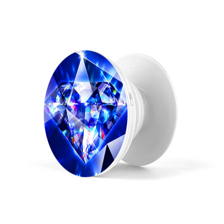 Gía đỡ điện thoại đa năng, tiện lợi - Popsockets - In hình DIAMOND 01 - Hàng Chính Hãng