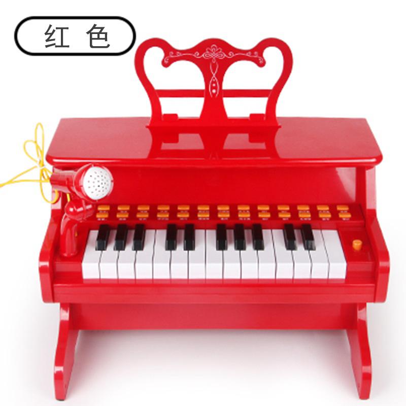 Vận Chuyển Nhanh Chóng Polaroid Nhạc Cụ Trẻ Em Mô Phỏng Đàn Piano Điện Tử Cổ Điển Có Micro Sạc Âm Thanh Nổi Hiệu Ứng Âm Nhạc Đồ Chơi