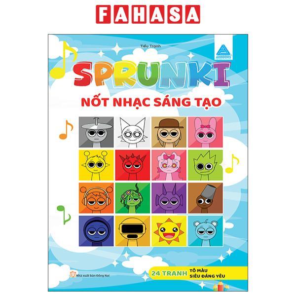 Sách - Sprunki - Nốt Nhạc Sáng Tạo