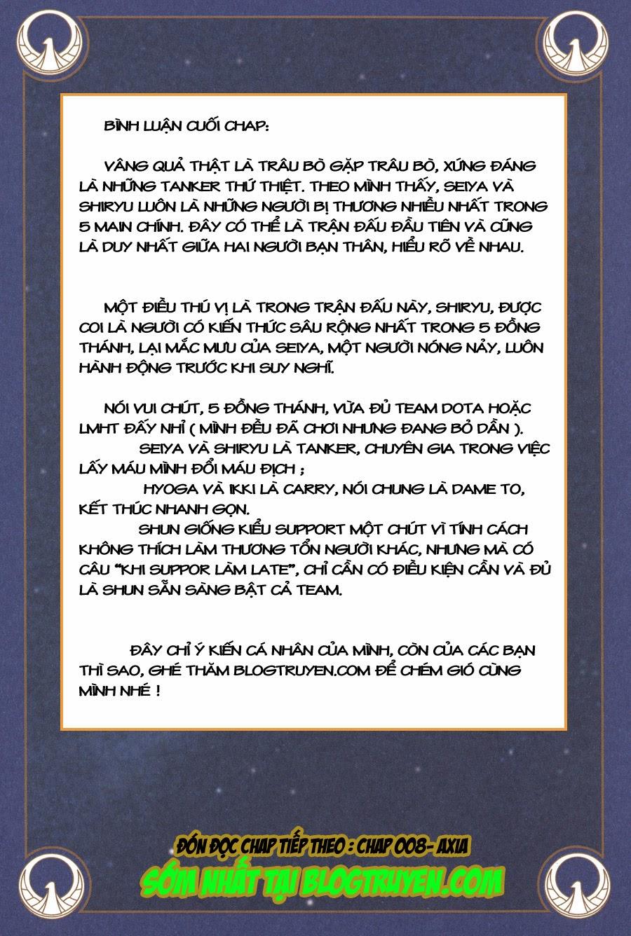 áo giáp vàng chapter 7 52