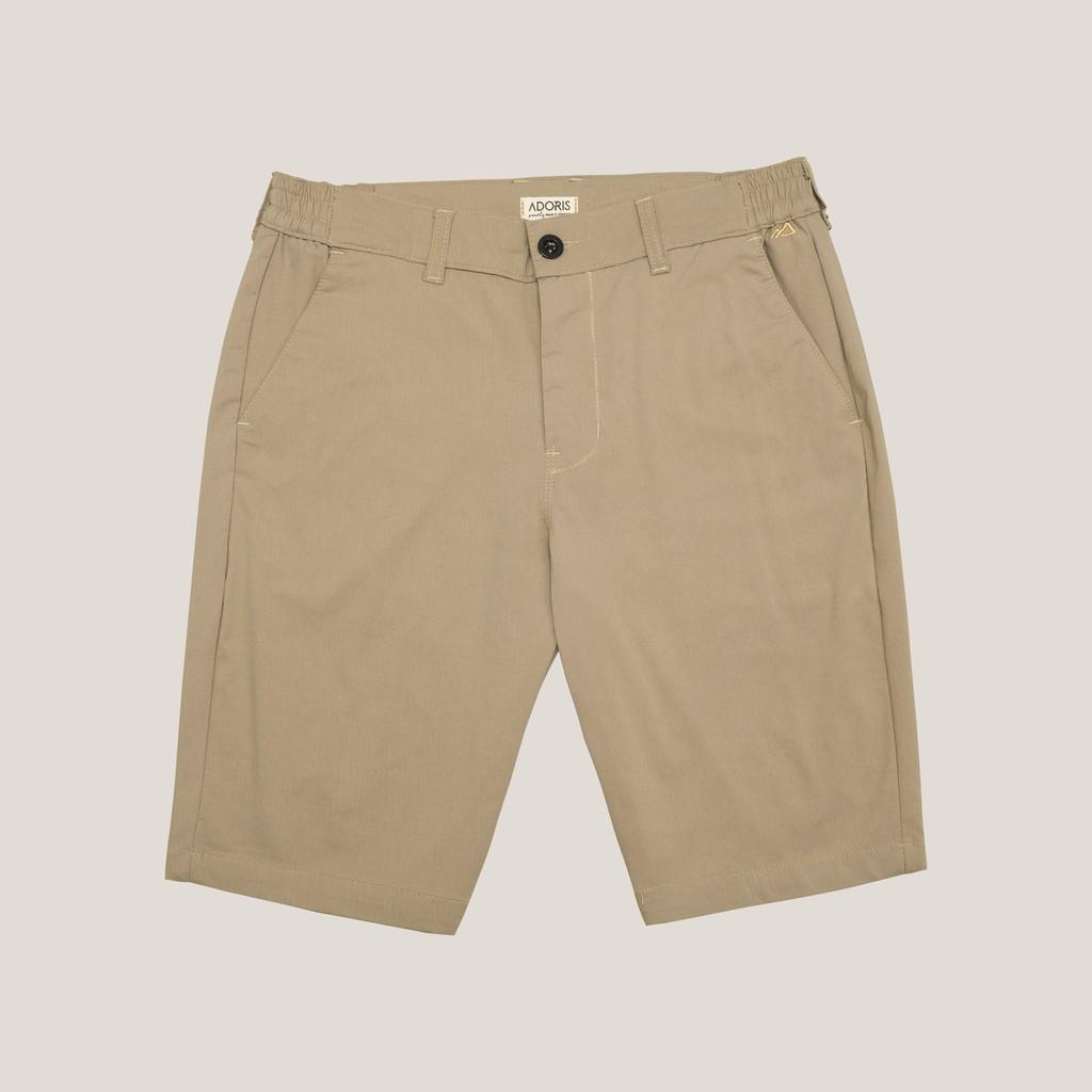 Quần Short Nam Kaki Chất liệu Linen mềm mịn, co giãn 4 chiều, đường may tỉ mỉ chắc chắn Phong Cách Hàn Quốc