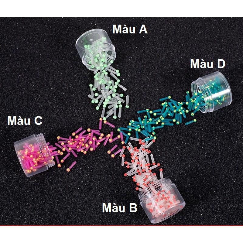Chân Cắm Phao Silicon Dùng Cho Câu Cá Nhiều Màu Sắc, Kích Cỡ