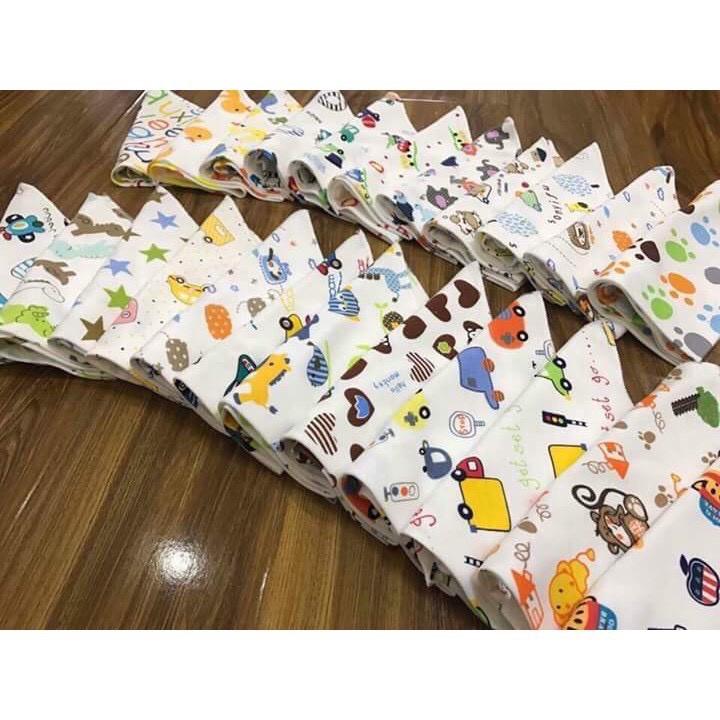 10 Yếm cotton 2 lớp cho bé 21*42cm