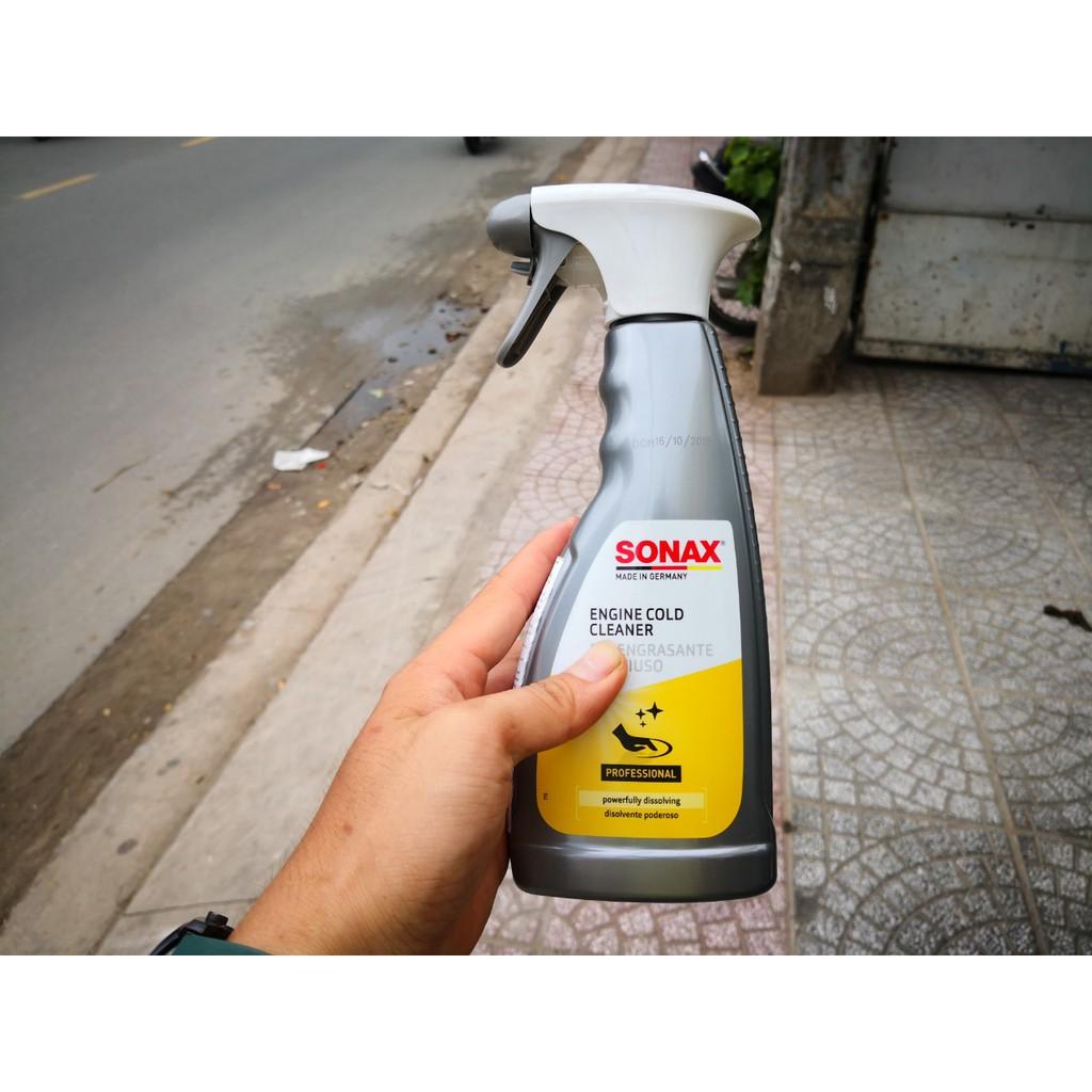 Chai Xịt Vệ Sinh Động Cơ Xe Sonax Engine Cold Cleaner 543200 500ml