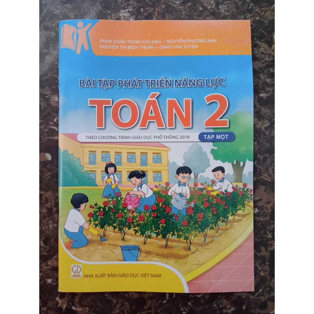 Sách - Combo Bài tập phát triển năng lực môn Toán lớp 2 - Theo chương trình giáo dục phổ thông 2018