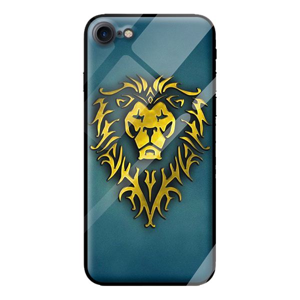 Hình ảnh Ốp kính cường lực cho iPhone 7 sư tử 2 - Hàng chính hãng