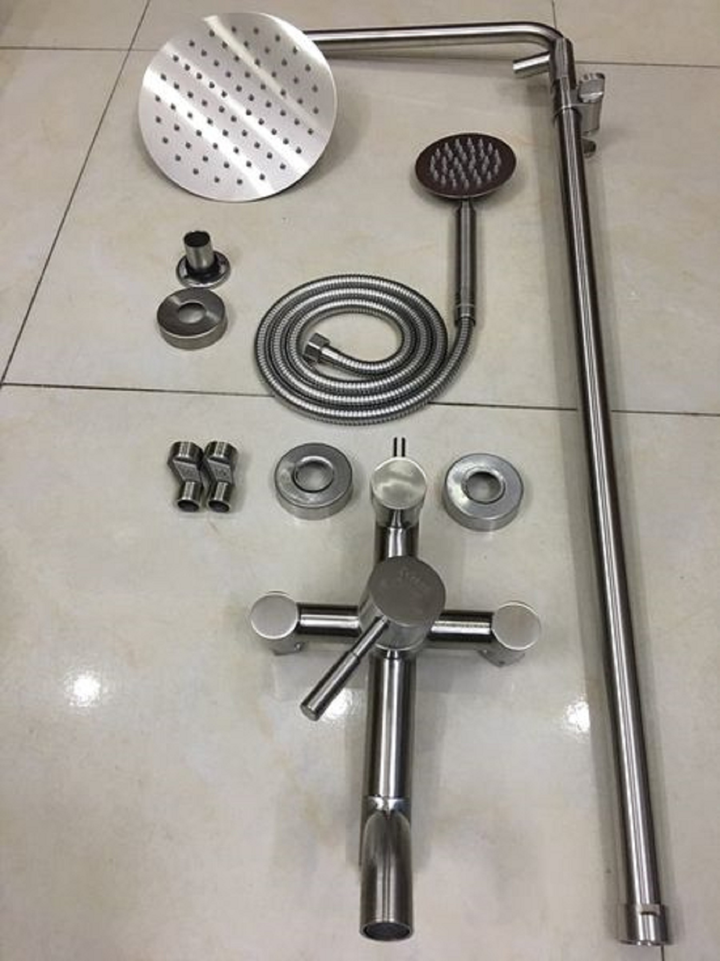 Sen cây tắm đứng INOX GROVES GS RA8001