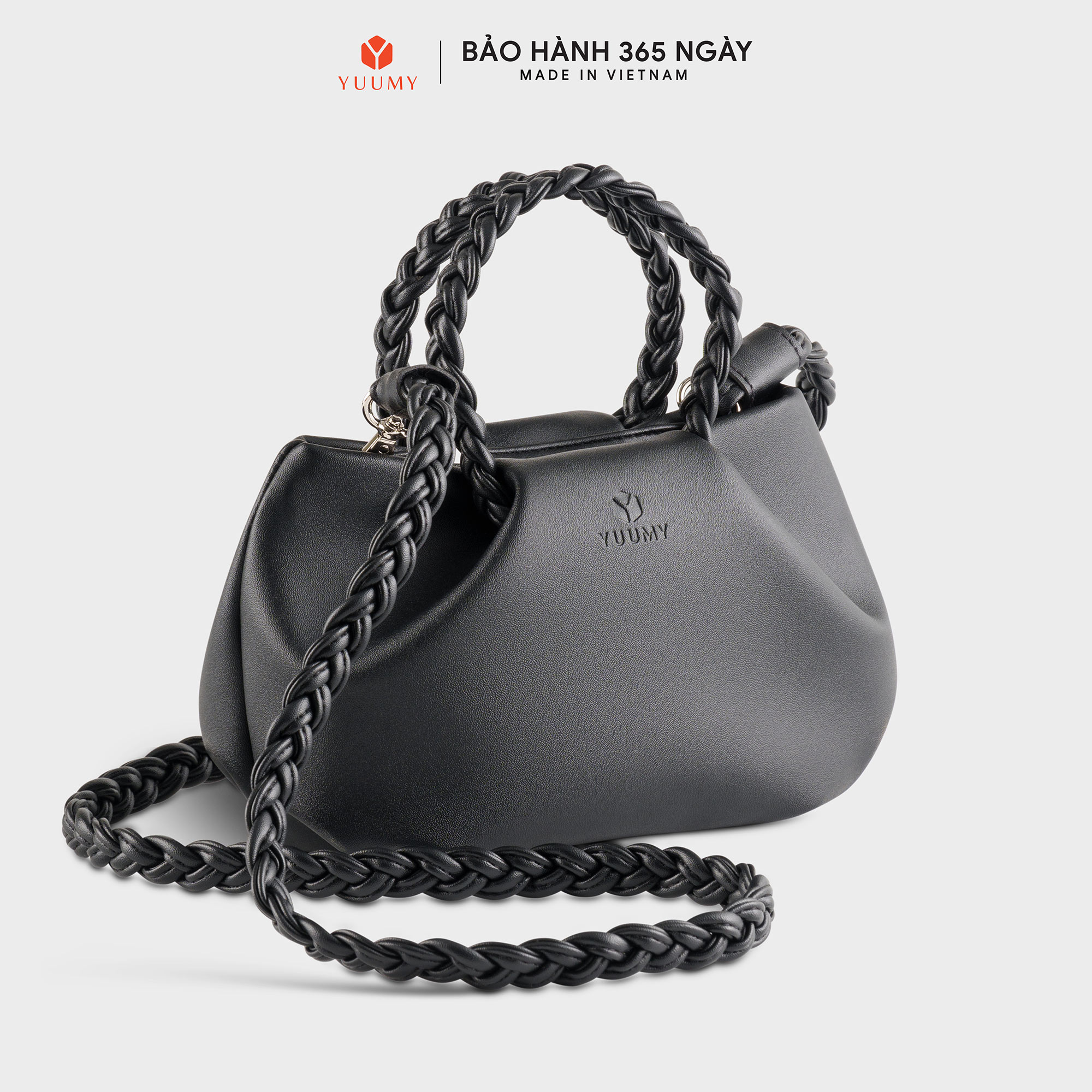 Túi Yuumy ( Thời trang nữ kiểu đám mây size 22  - Túi đeo chéo da Seasand YN257 )