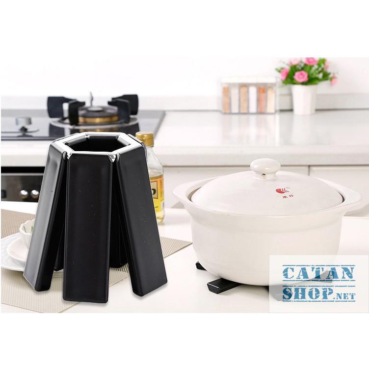 Đế lót nồi cách nhiệt gấp gọn, đế bằng nhựa chống nóng chống trơn trượt, sản phẩm tiện dụng cho bếp nhà bạn GD227-DeLNGG